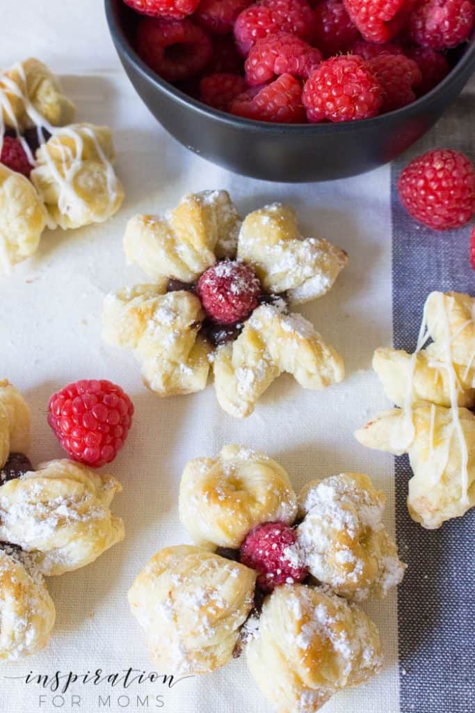 Chocolate Raspberry Pastries - Inspiration For Moms