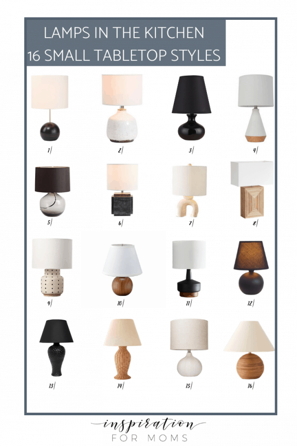 Try A Trend: Lamps in the Kitchen - Inspiration For Moms