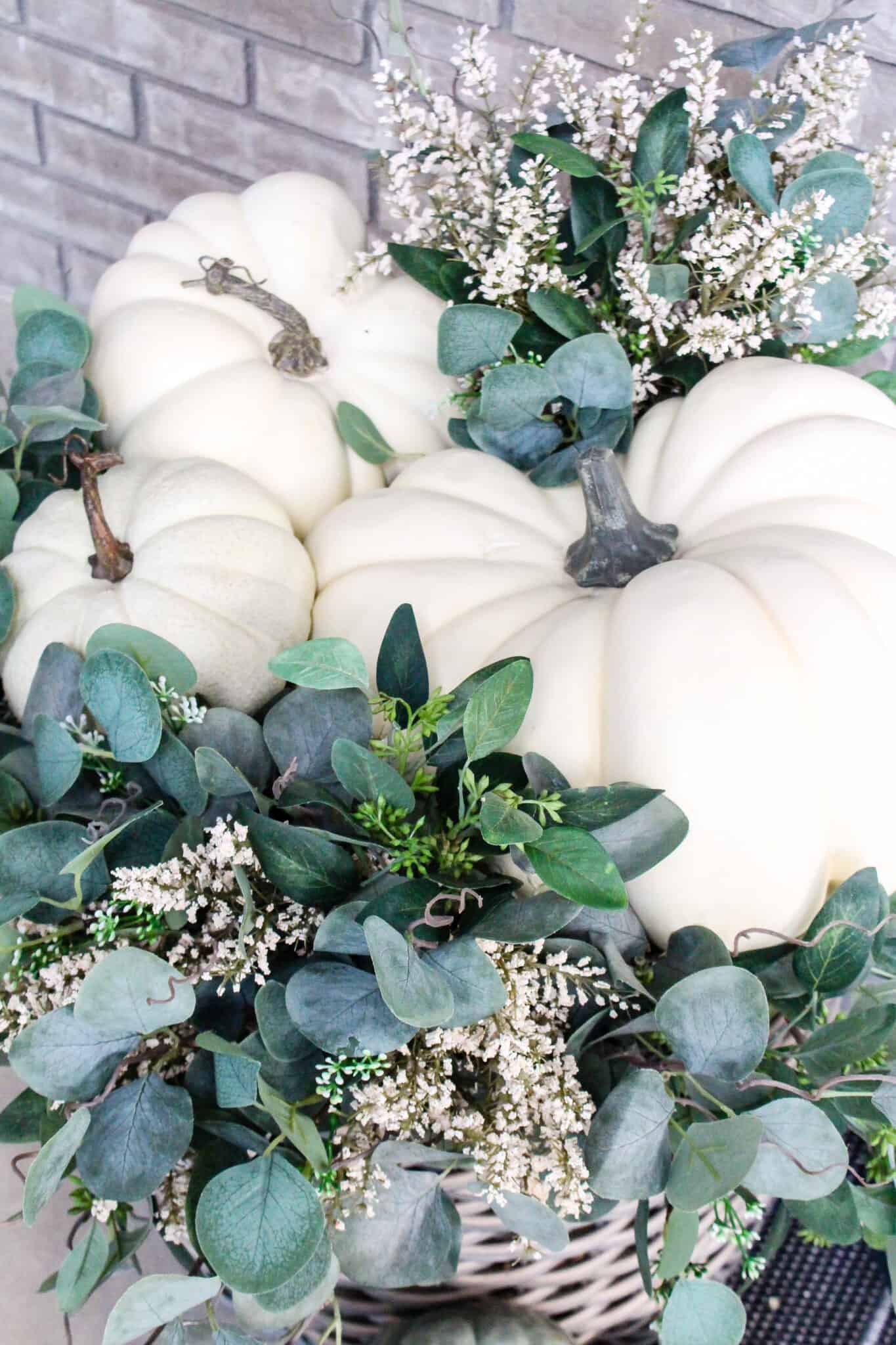 Fall Rectangle Basket Easy DIY Fall Basket Decor Idea - Inspiration For Moms