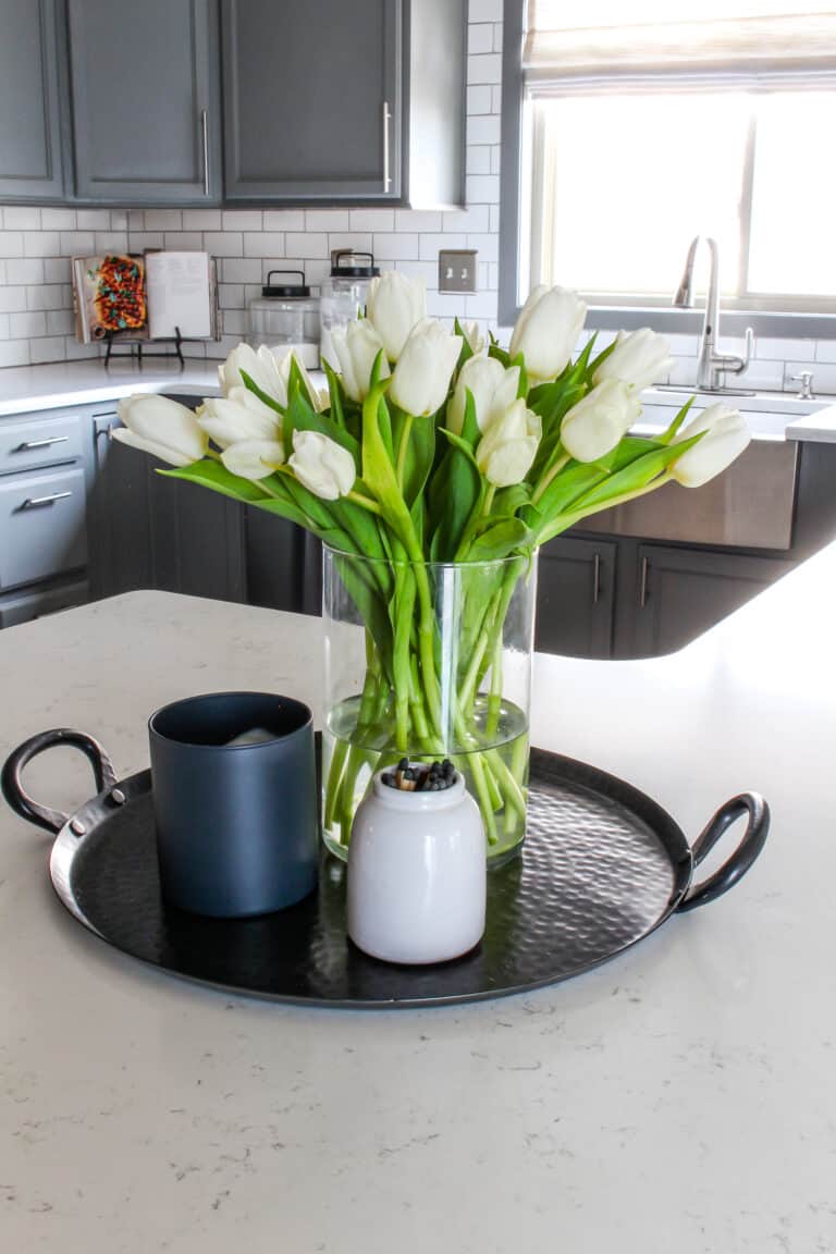 How To Arrange Tulips in a Vase - Inspiration For Moms