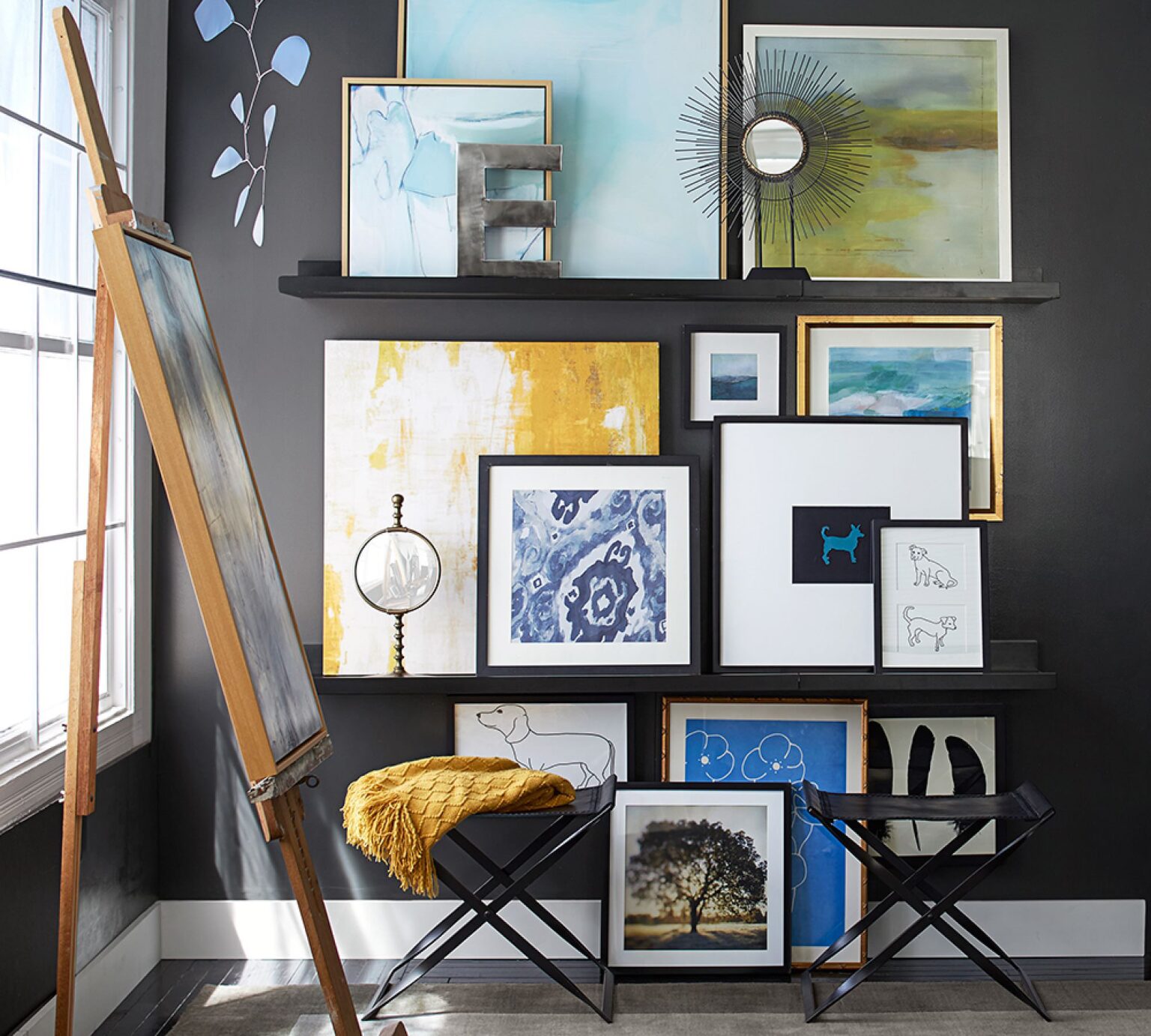 Gallery Wall Layout Ideas For Every Room or Style - Inspiration For Moms