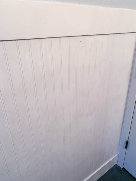 How To Easily Install Beadboard In A Bathroom - Inspiration For Moms