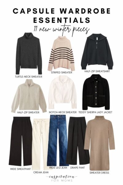 Winter Capsule Wardrobe Essentials To Keep You Warm And Stylish